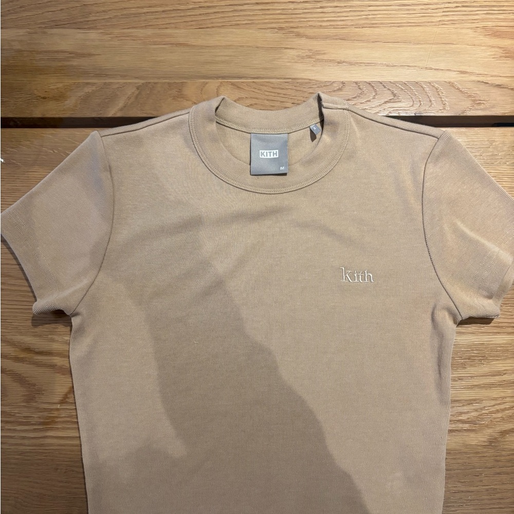 Kith - Women’s Beige Short Sleeve Tee